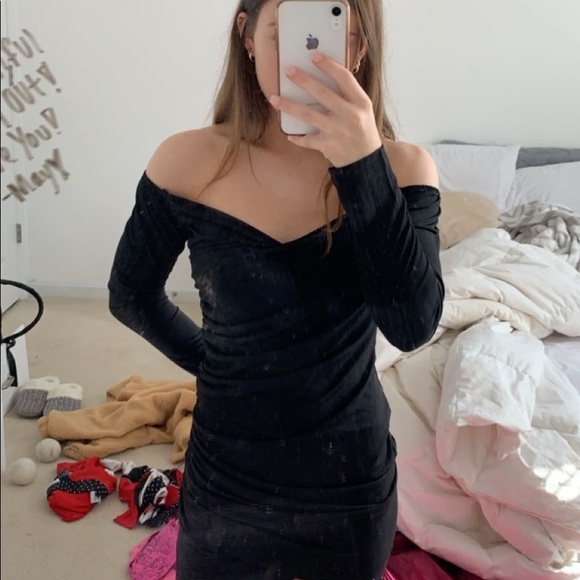 black body con dress - Picture 2 of 2